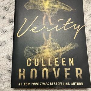 Colleen Hoover 'Verity' Black and Gold Book